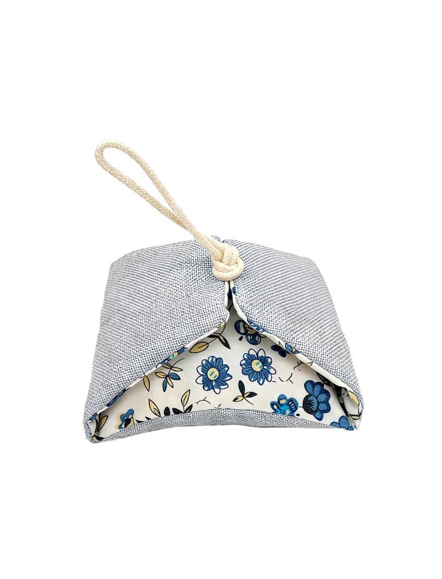 Floral Print Corncob Wardrobe Sachet
